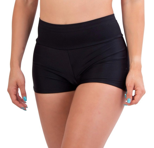 Imagen 2 de 3 de Parte De Abajo Bikini Short Tiro Alto Pretina