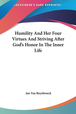 Libro Humility And Her Four Virtues And Striving After Go...