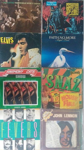 24 Lps Rock Smiths Rush Elvis Vinil C/ Defeito Frete Gratis