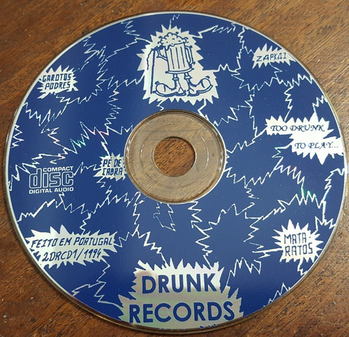 Vozes Da Raiva Cd Mata Ratos Pe De Cabra Garotos Podres Nofx (Usado)