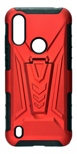 Funda Moss Uso Rudo 3 En 1 Colores Para Motorola E6s 2020