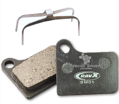 Imagen 1 de 10 de Pastilla Freno Ravx Mod Shimano Deore Hidraulico Semi Metali