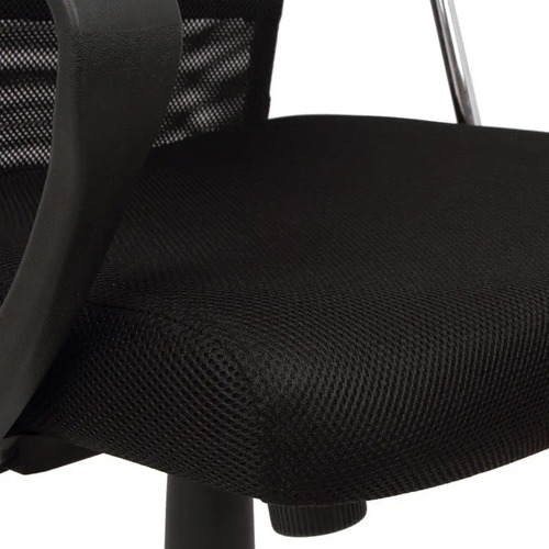 Cadeira Giratória Presidente Mesh Alta Ergonômica Preta