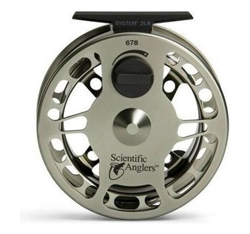 Reel System 2la 678 Fly Mosca Color Acero