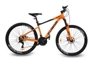 Mountain bike Kubor Calipso 3 R29 21v frenos de disco mecánico cambio Shimano color naranja