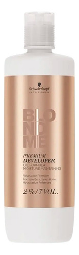 Kit Decolorante Schwarzkopf Professional  Blondme Premium Developer Oxidante tono 7 vol