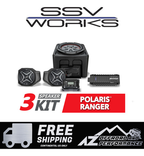 Ssv Works 3 Speaker Audio System W/ Subwoofer For 18-23  Zzf