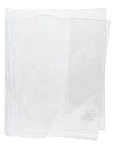 Pack 2 Forro Libro Transparente Pvc Lavoro