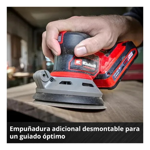 Lijadora Rotorbital + Cargador Y Batería 4.0ah 18v Einhell