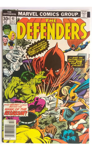 Defenders 40 Marvel Comics 1976 Hulk Dr. Strange Sal Buscema