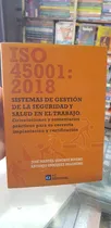 Comprar Libro Iso 45001 Sistemas De Gestión De La Seguridad Y Salud