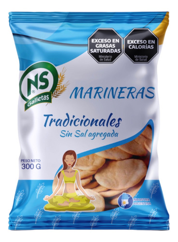 Oferta! Galletas Marineras Ns Tradicionales Sin Sal 300g