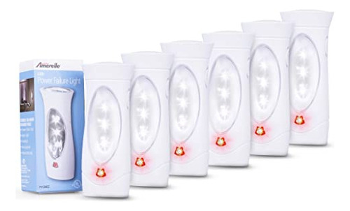 Led Emergency Lights For Home Power Failure, 6 Pack - T...