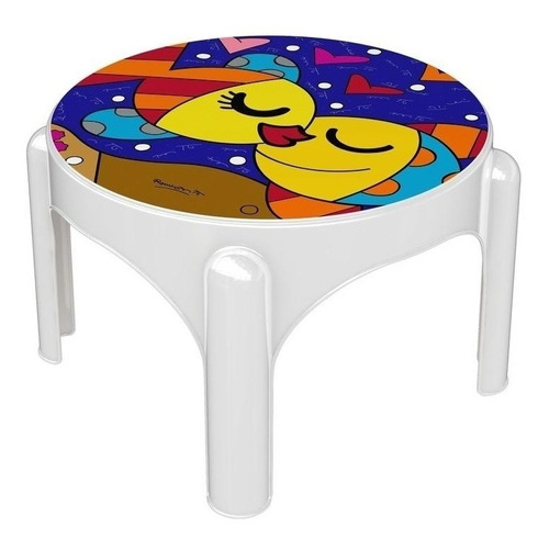 Mesa De Plástico Garden Life Puket Britto Auxiliar Bf435090