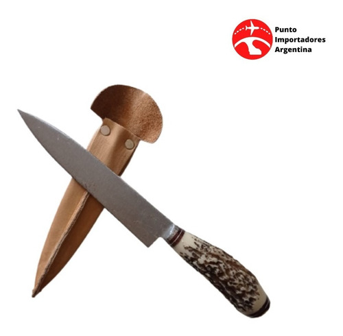 Imagen 4 de 10 de Cuchillo Campo Artesanal X 3unidades Con Vaina