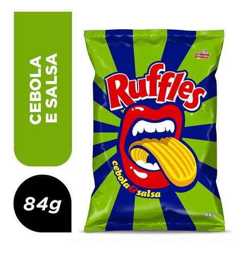 Batata Sabor Cebola E Salsa Elma Chips Ruffles 84g