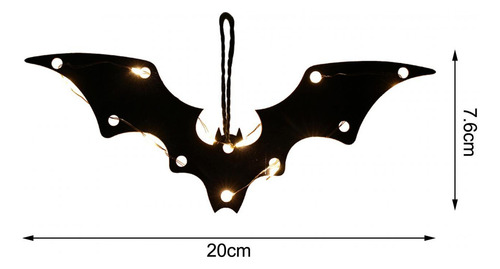 3 Luzes De Led Iluminadas Para Janela De Halloween, Estilo A