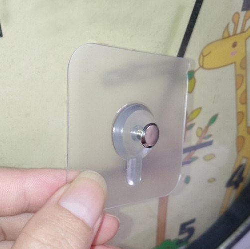Pack 12 Perchas Pared Adhesivo Fuerte Transparente Colgar