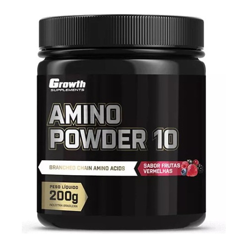 Amino Powder 10 Growth Suplements Aminoacidos 