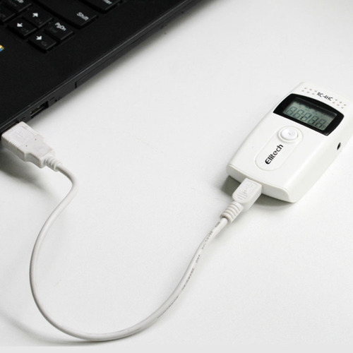 Data Logger Temperatura Humedad Cadena Frio Elitech Rc-4hc