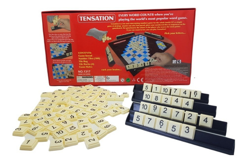 Tensation Scrabble De Números Juego De Mesa