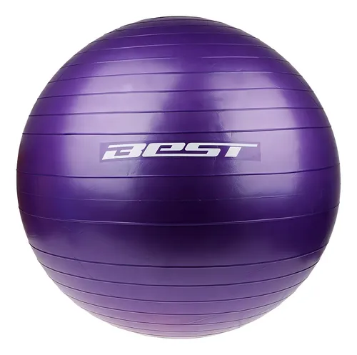 Set De Pilates Best Power Fitness 130094 Mat de Yoga Pelota Ring Color Violeta