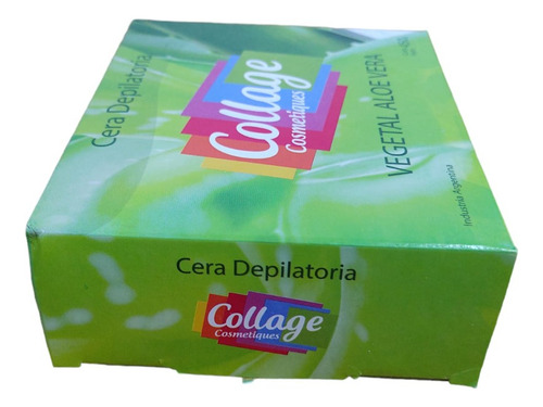 Cera Depilatoria Collage Vegetal Aloe Vera 450gr