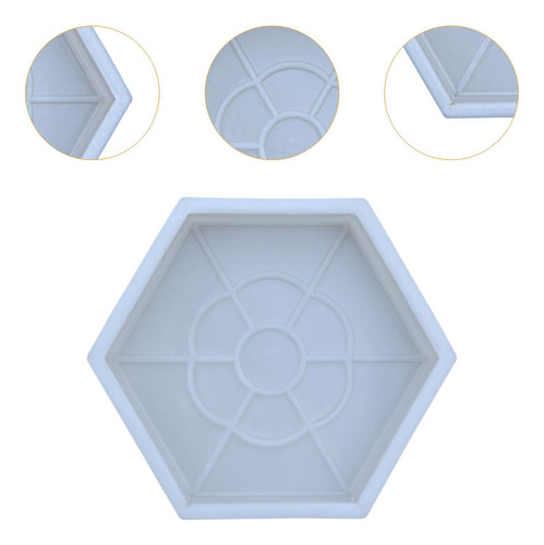 Pavimento Hexagonal De Color, Reutilizable,