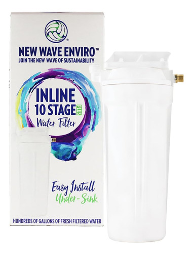 New Wave Enviro Filtro De Agua De 10 Etapas, Diseño En Lí.