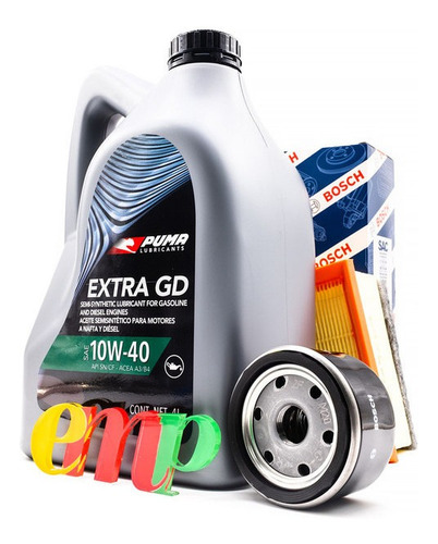 Aceite Puma Extra Gd 10w40 Renault Kangoo 1,6 16v K4m