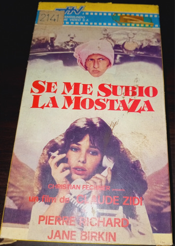 Se Me Subió La Mostaza!! Clásico En Vhs Original!!!!!!