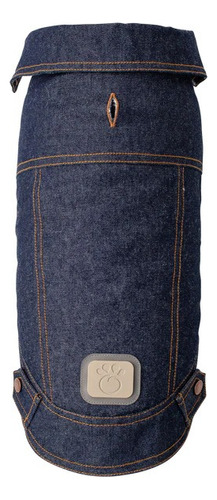 Gfpet Chaqueta Jeans Denim Con Chiporro Perro - Medium