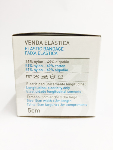 Imagen 3 de 3 de Venda Elástica 5 Cm. Procer® #245