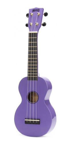 Imagen 7 de 10 de Ukelele Electroacustico Mahalo Rainbow Soprano Funda Aquila