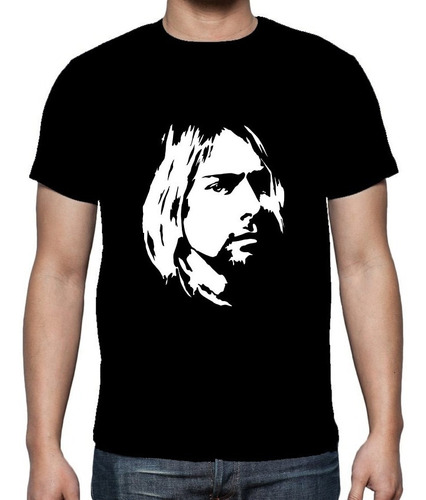 Remera Kurt Cobain Nirvana Rock Algodón Calidad (premium)