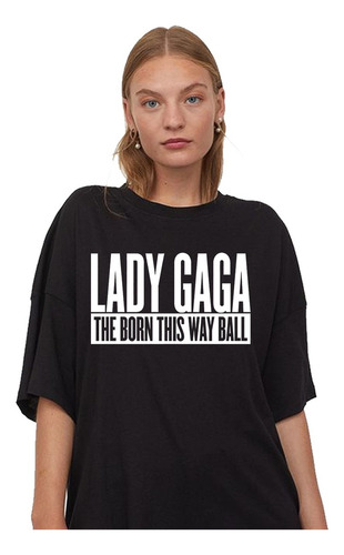 Remera Unisex Lady Gaga The Born This Way Ball Personalizada