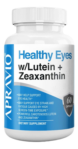 Apravio Ojos Saludables Con Lutena + Vitaminas De Zeaxantina