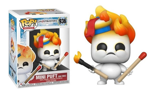 Funko Pop! Mini Puft (on Fire) #936 Ghostbusters Afterlife