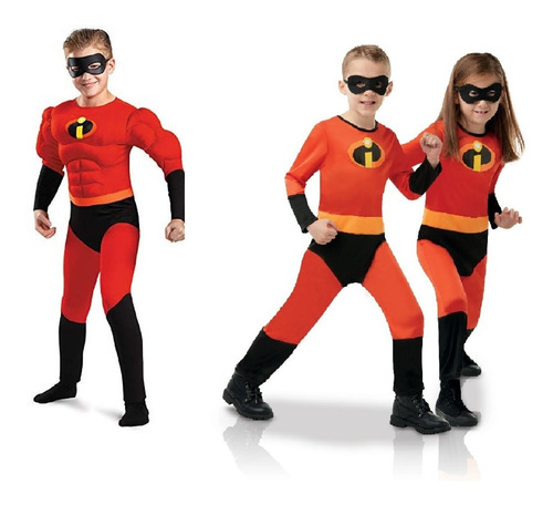 Disfraz De Los Increibles Para Niño Niña Super Heroes