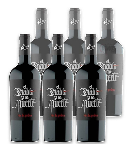 Vino El Diablo Y La Muerte La Renga Blend 750ml Caja X6 