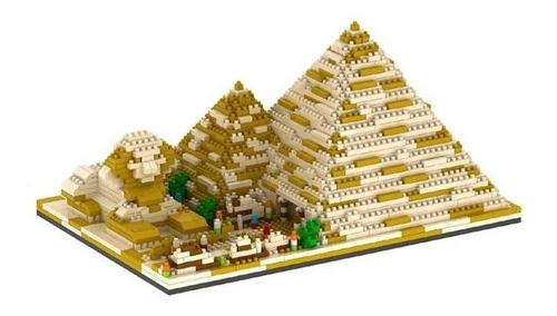Set De Construcción Piramides Egipto 3d 1456 Piezas En Caja