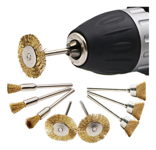 De Juego De Cepillos De Alambre Para Mototool Taladro 36pzs