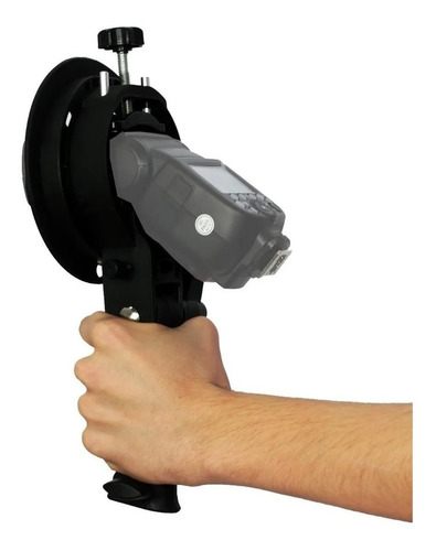 Imagem 4 de 4 de Suporte De Mão E Tripé Ya5010 Para Flash Speedlite E Bowens