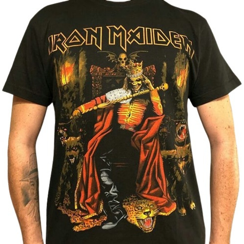 Polera Iron Maiden Edward The Great Best Of The Beast