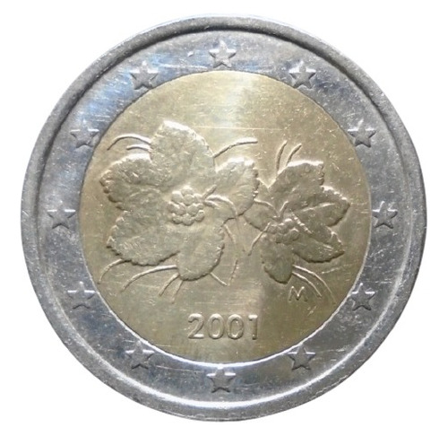 Finlandia 2 Euros 2001  Bimetálica