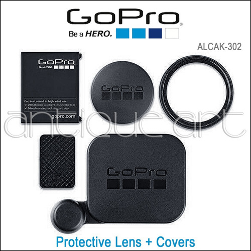 A64 Gopro Alcak-302 Protective Lens Covers Hero4 Hero3 3+ (Usado)