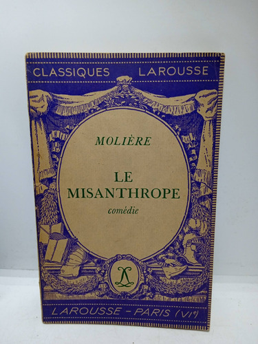 El Misántropo - Molière - Francés - Clásicos - Comedia 