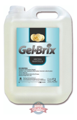 Aroma Manteca X5l Gelbrix 