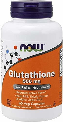 Suplemento Herb Now Supplements, Glutatión 500 Mg, Con Extr