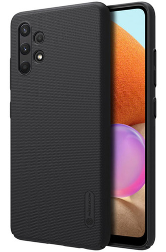 Imagen 1 de 6 de Case Delgado Mate Para Galaxy A32 De Policarbonato Negro